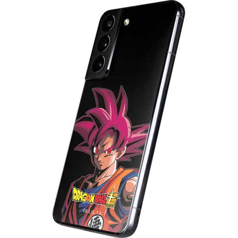 Dragon Ball Super Goku Portrait Super Sayan 4 Galaxy S22 Plus Skin